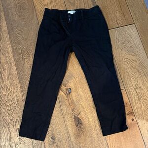 New York & Company Sleek Black Cropped Pants